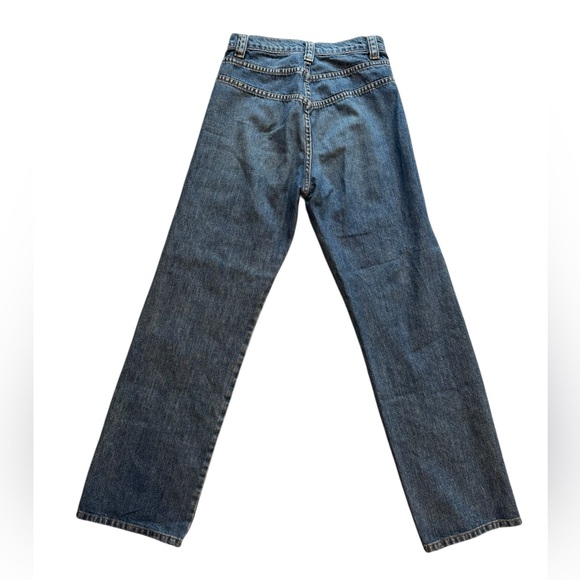 Reformation 70's High Rise Stud Jeans in Medium Wash - Picture 3 of 10